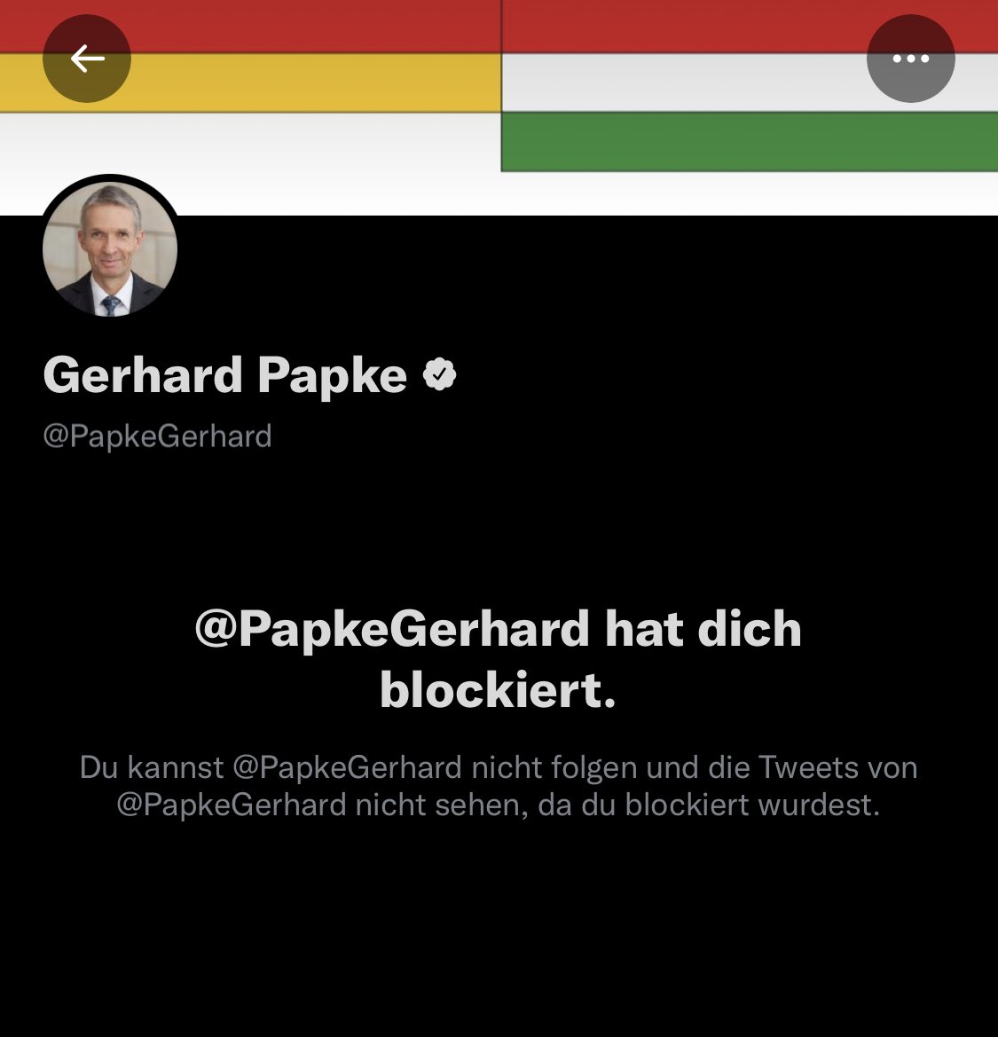 Der Dummfotz ist auf Zack 