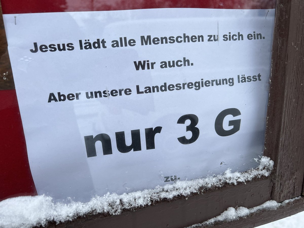 Sollen sie doch zu Jesus gehen, die