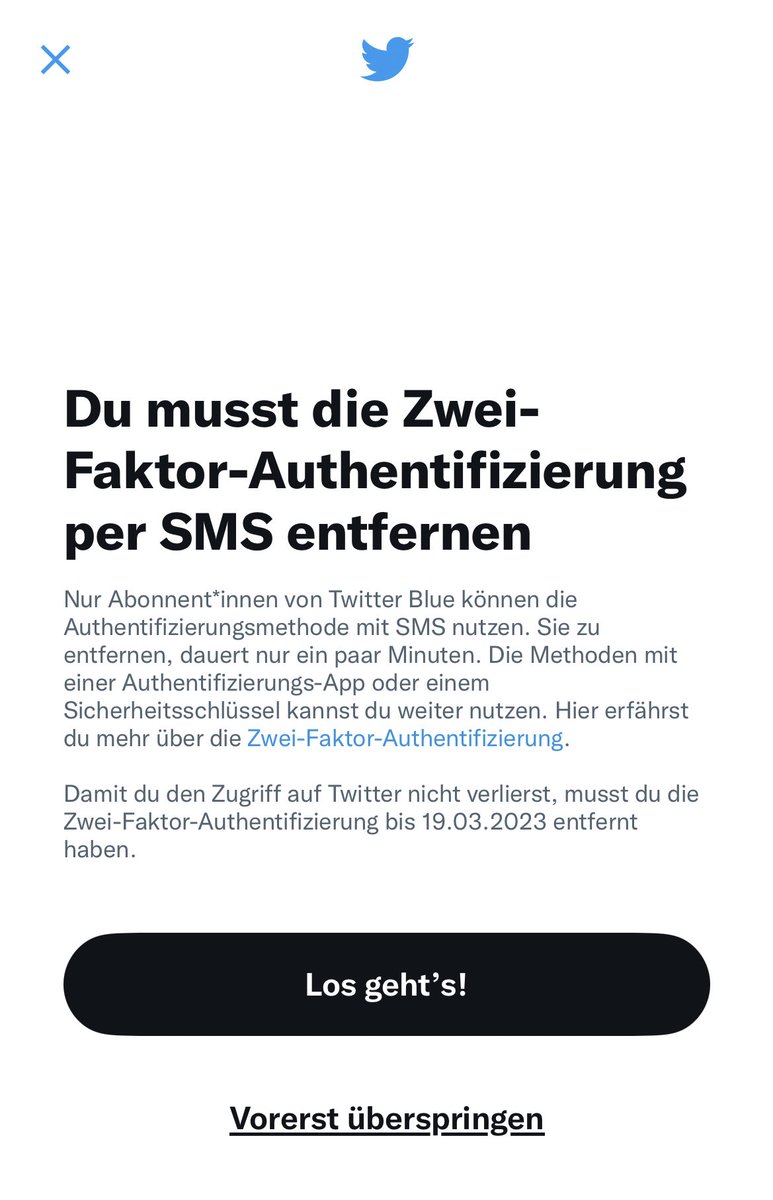 Der Laden nervt zunehmend. 