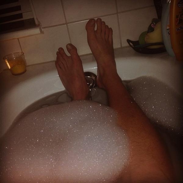 Komische Füße #badetweet